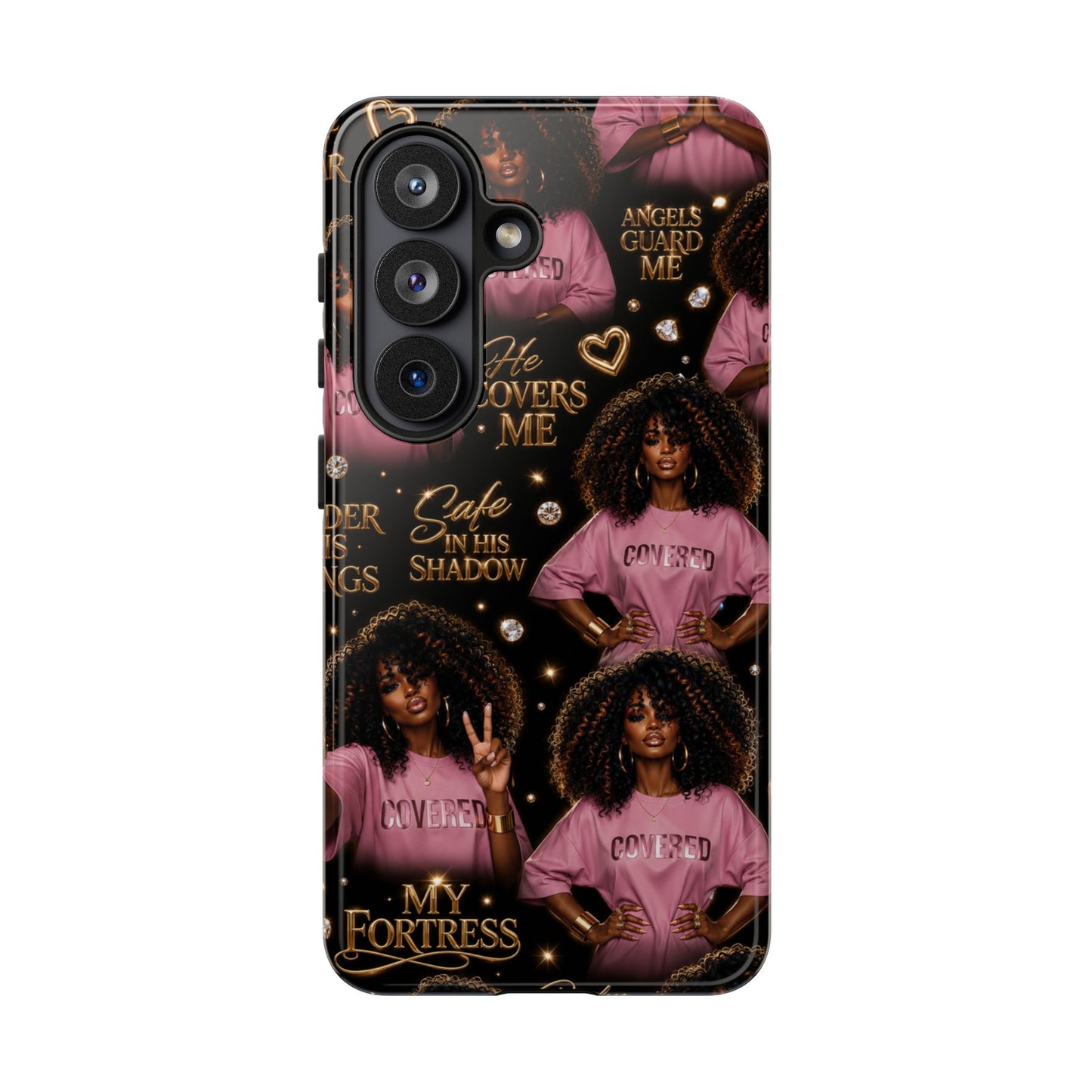 Psalm 91 Inspired "Covered" - Phone Case