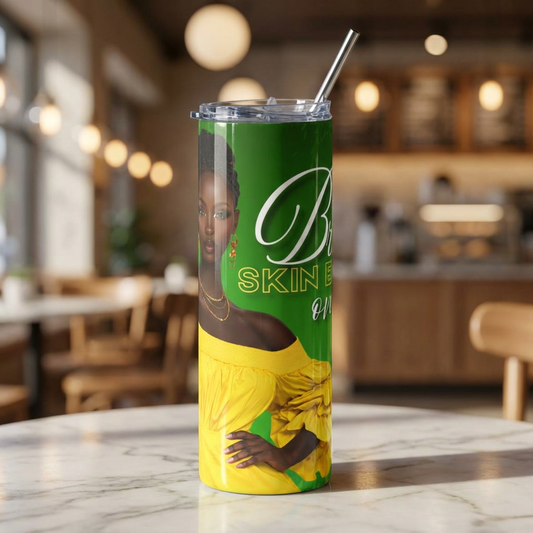 Brown Skin Energy Only - 20 oz. Stainless Steel Tumbler