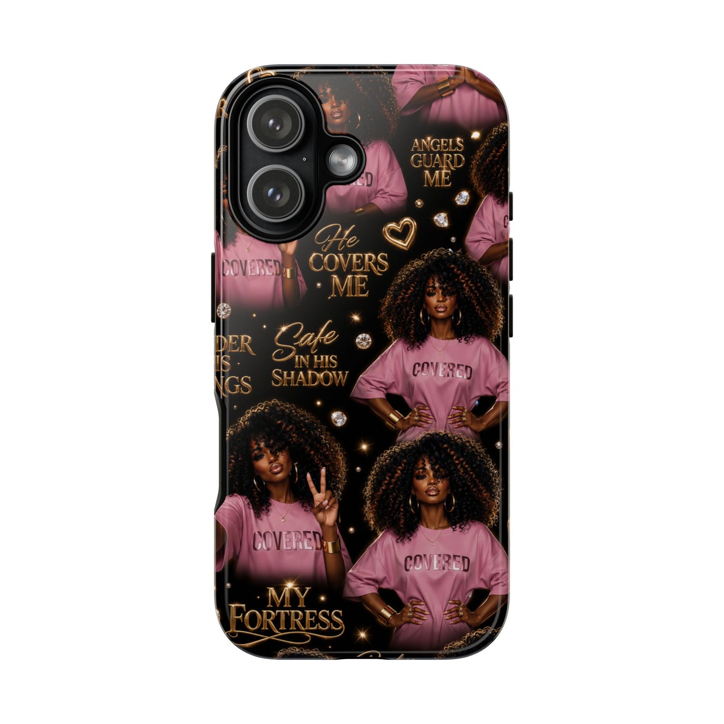 Psalm 91 Inspired "Covered" - Phone Case
