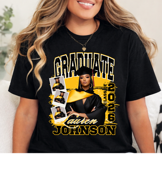 Personalized Graduation 2026 T-Shirt