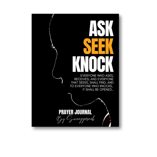 Ask Seek Knock Prayer Journal