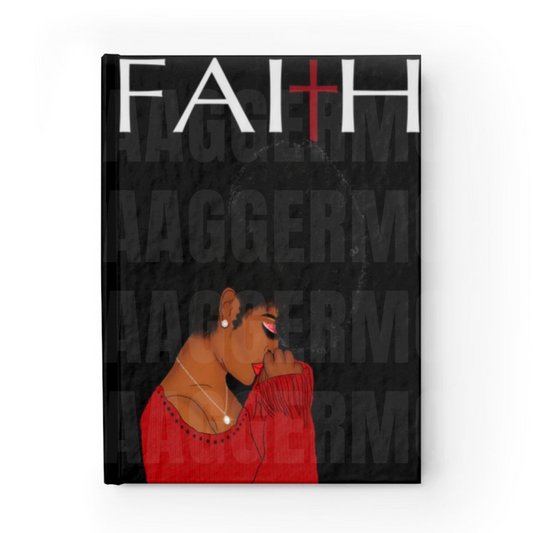 Faith With Red Cross Journal - Ruled Line
