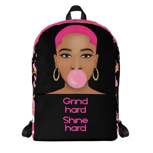 Grind Hard Shine Hard Backpack