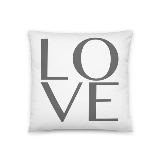 Love Pillow - Grey