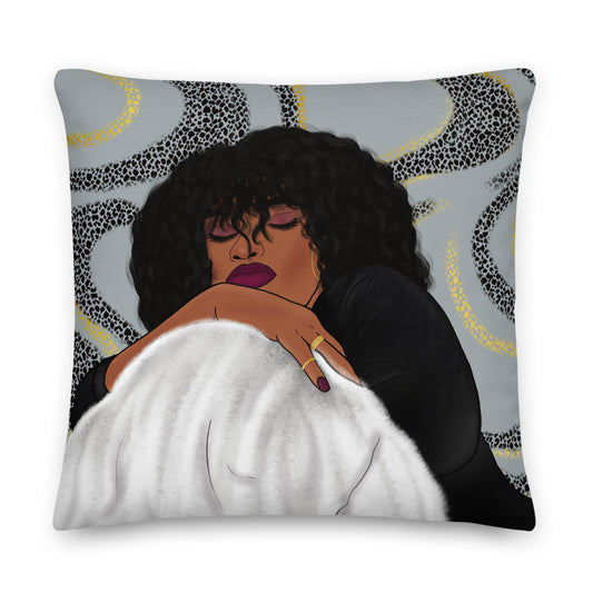 Nothing Can Disturb My Soul Throw Pillow